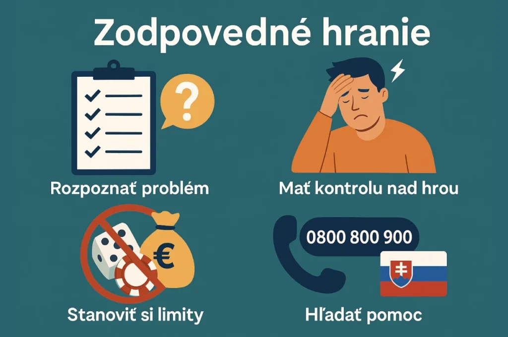 Zodpovedné hranie a pomoc na Slovensku 🇸🇰