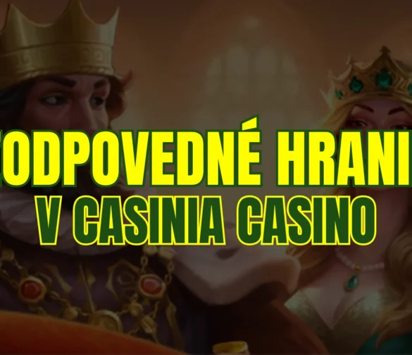 Nezabúdajte na zodpovedné hranie v Casinia Casino – pomoc je dostupná!